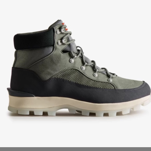 Hunter Shoes Hunter Mens Explorer Insulated Laceup Commando Boots